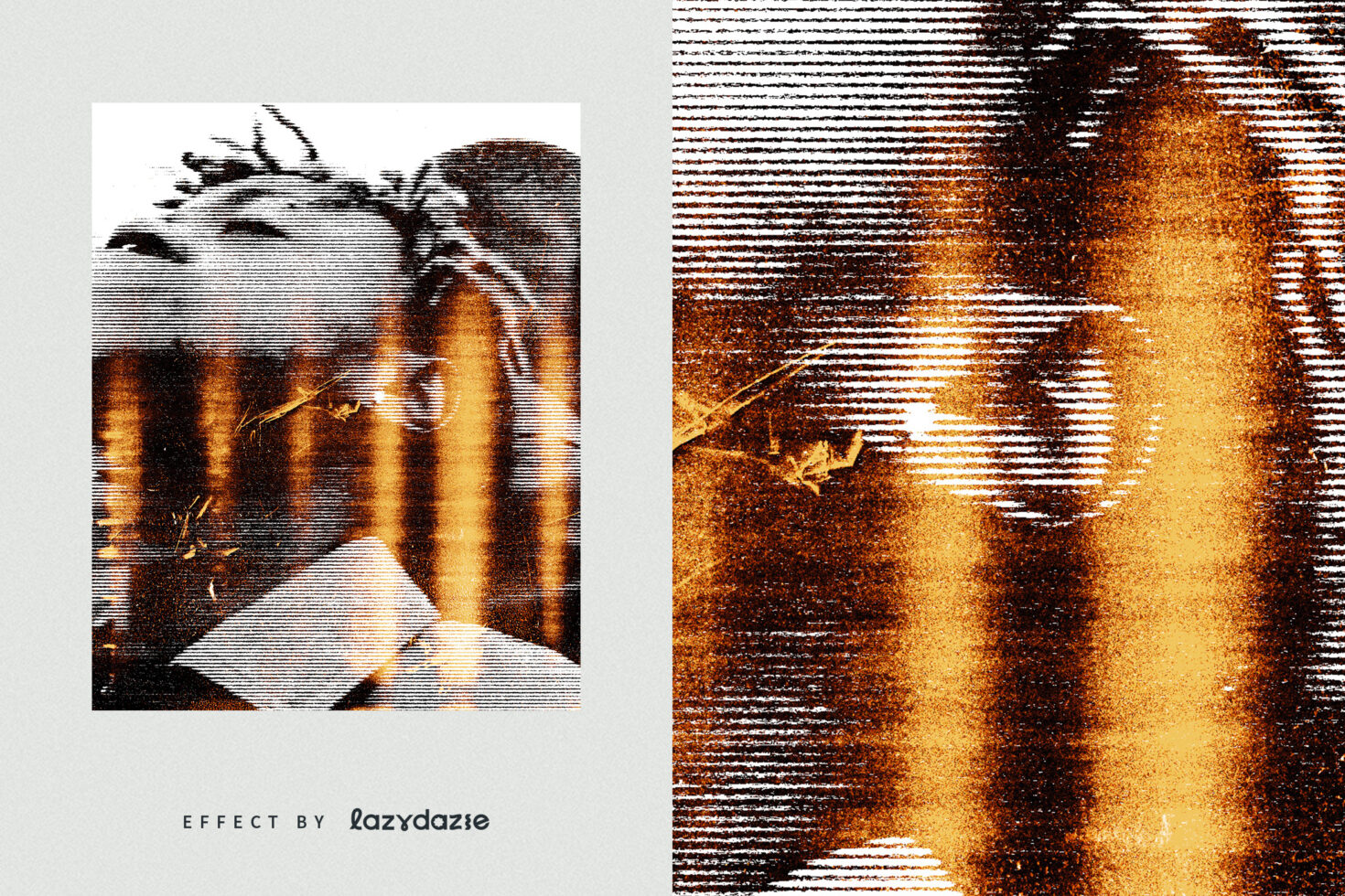 Digital glitch effect template featuring abstract designs for creative projects. Ideal for designers seeking unique graphic elements and textures.
