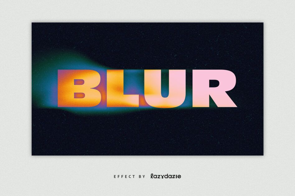 Rainbow gradient letters with soft glowing aura effect on starry night sky