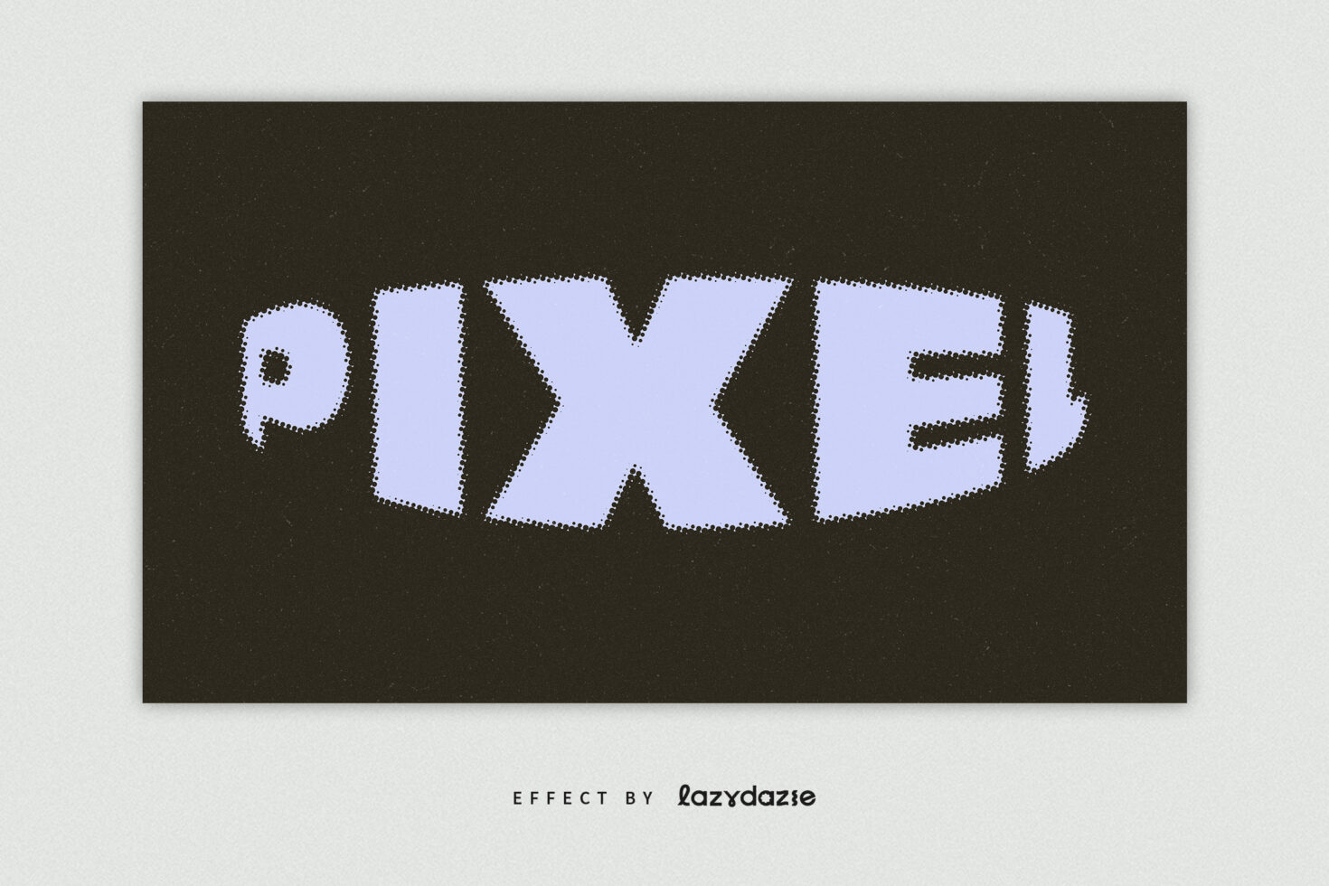 Distorted pixel font effect on black background. Suitable for graphic designers seeking unique typography assets. Ideal for digital design projects.