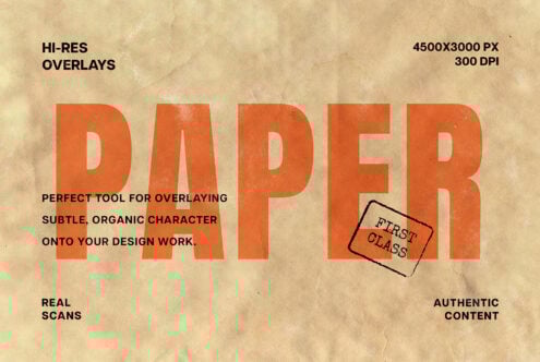High-resolution paper overlay for designers, ideal for adding organic texture to digital designs. 4500x3000px, 300 DPI, realistic scans, authentic content.