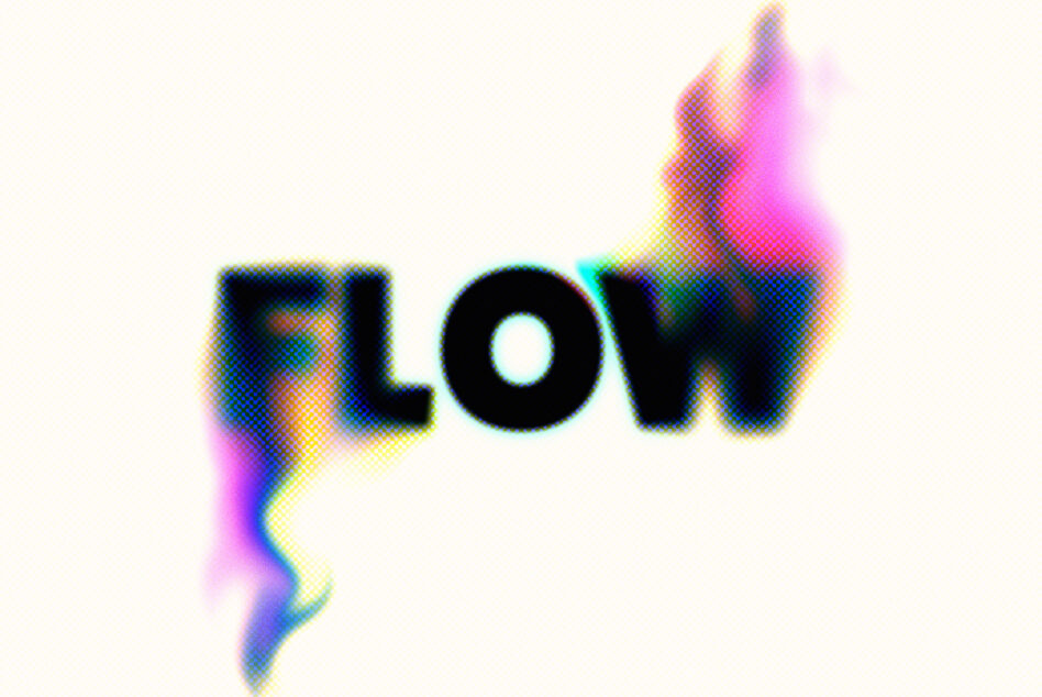 Low text in pixelated glitch style with neon cyan pink yellow distortion