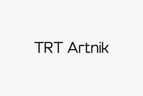 TRT Artnik typeface shown as large text on minimal background