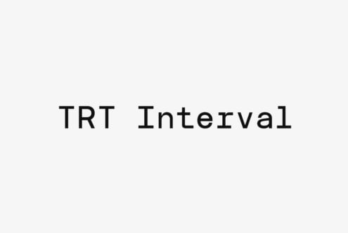 TRT Interval monospace font displayed as text on neutral background