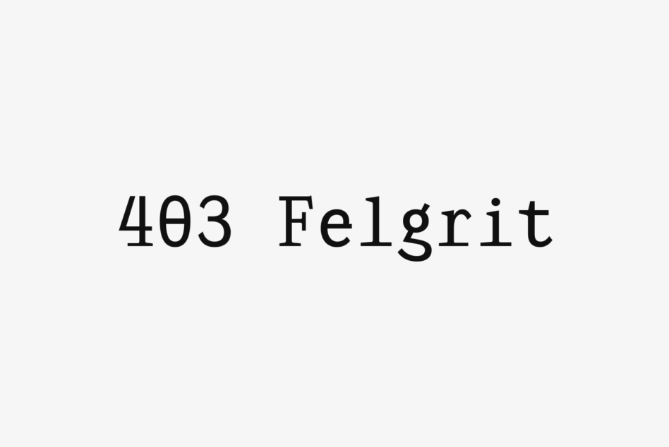 Minimal light gray background with serif font displaying name in italic style