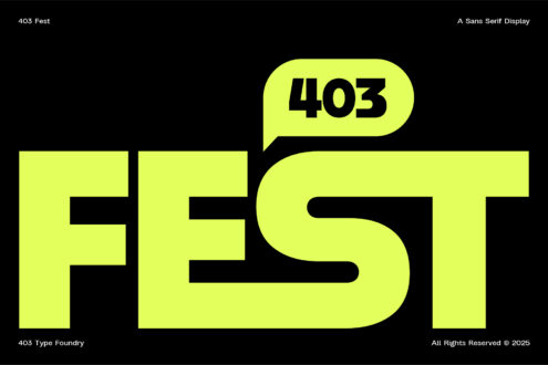 Black background with large neon yellow sans serif numeral on lime speech bubble