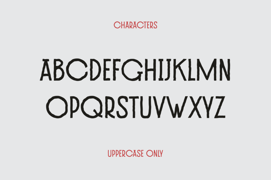 Uppercase character set ABCDEFGHIJKLMN OPQRSTUVWXYZ on light background