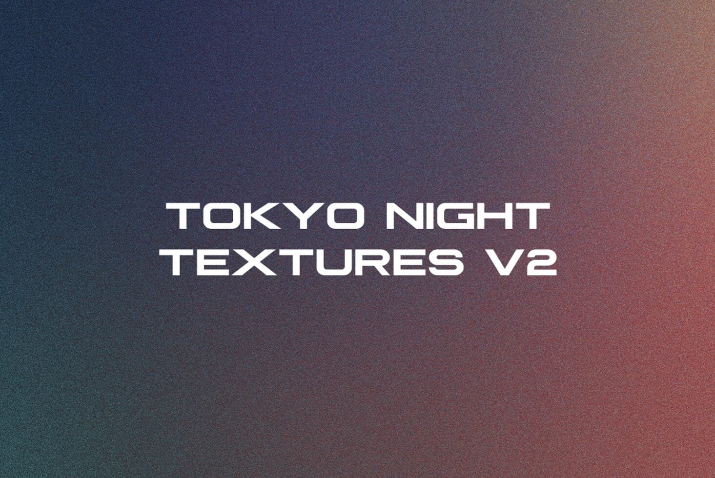 Dark teal fading into dusty rose gradient with fine grain, Tokyo Night Textures V2