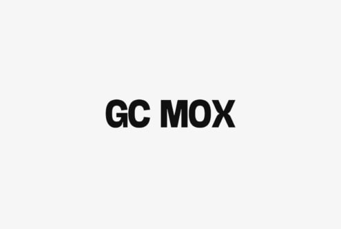 GC MOX sans serif font in strong geometric bold style