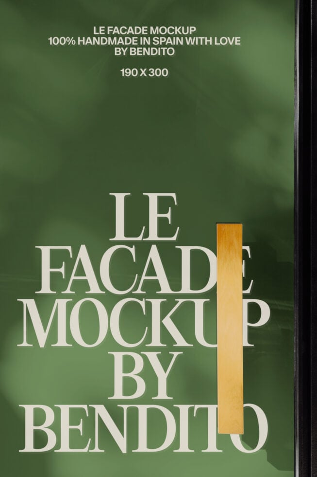 Cream serif text on deep green backdrop with warm wooden accent stripe