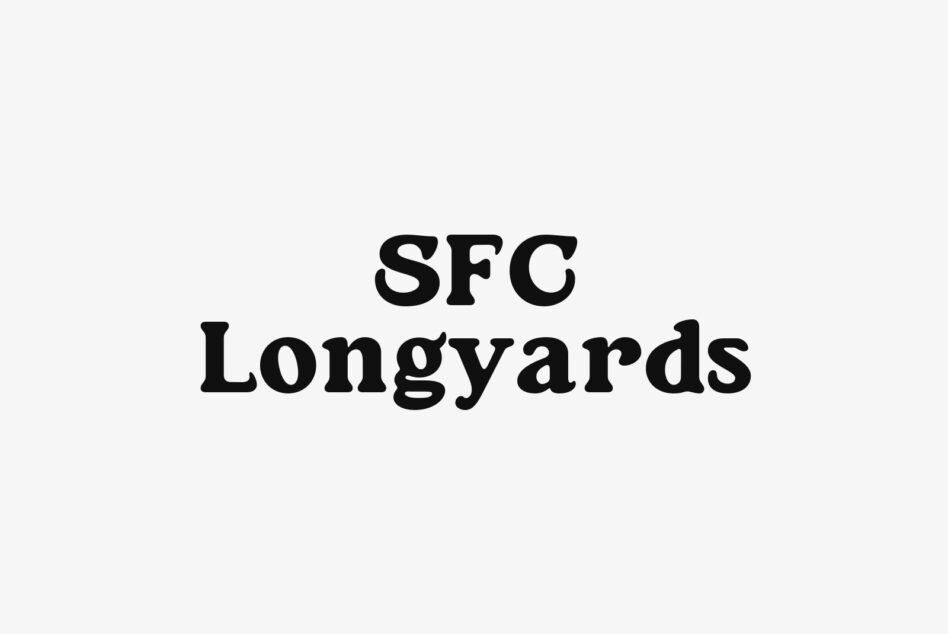 SFC Longyards serif typeface specimen in clean black on light background