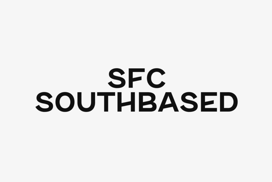 Bold black sans-serif text reading SFC SOUTHBASED on light background