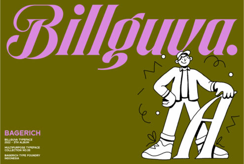 BILLGUVA font by Bagerich Type Foundry