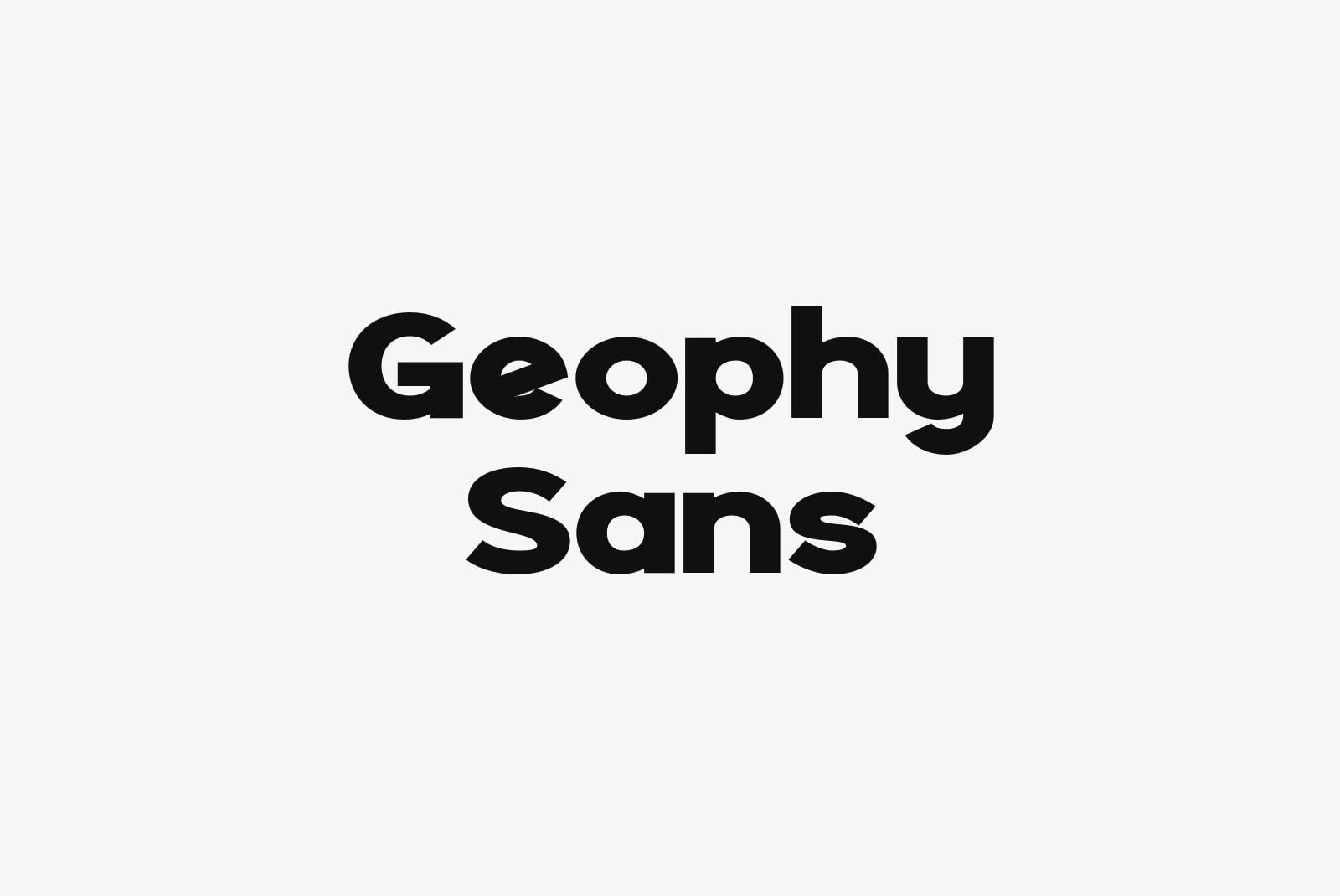 Geophy Sans – A Bold Modern Sport, Sans Serif Font | Supply.Family