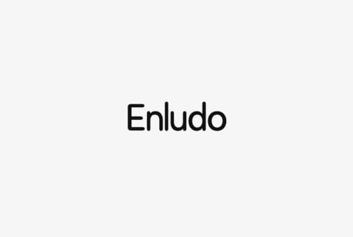 Enludo in clean modern sans-serif