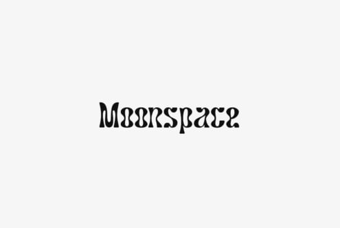 Moorspace decorative typeface with intricate letterwork