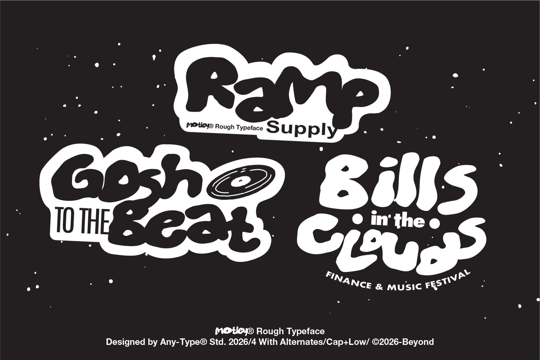 Ramp Supply logo with Gosh to Beat Bills tagline in bold retro lettering