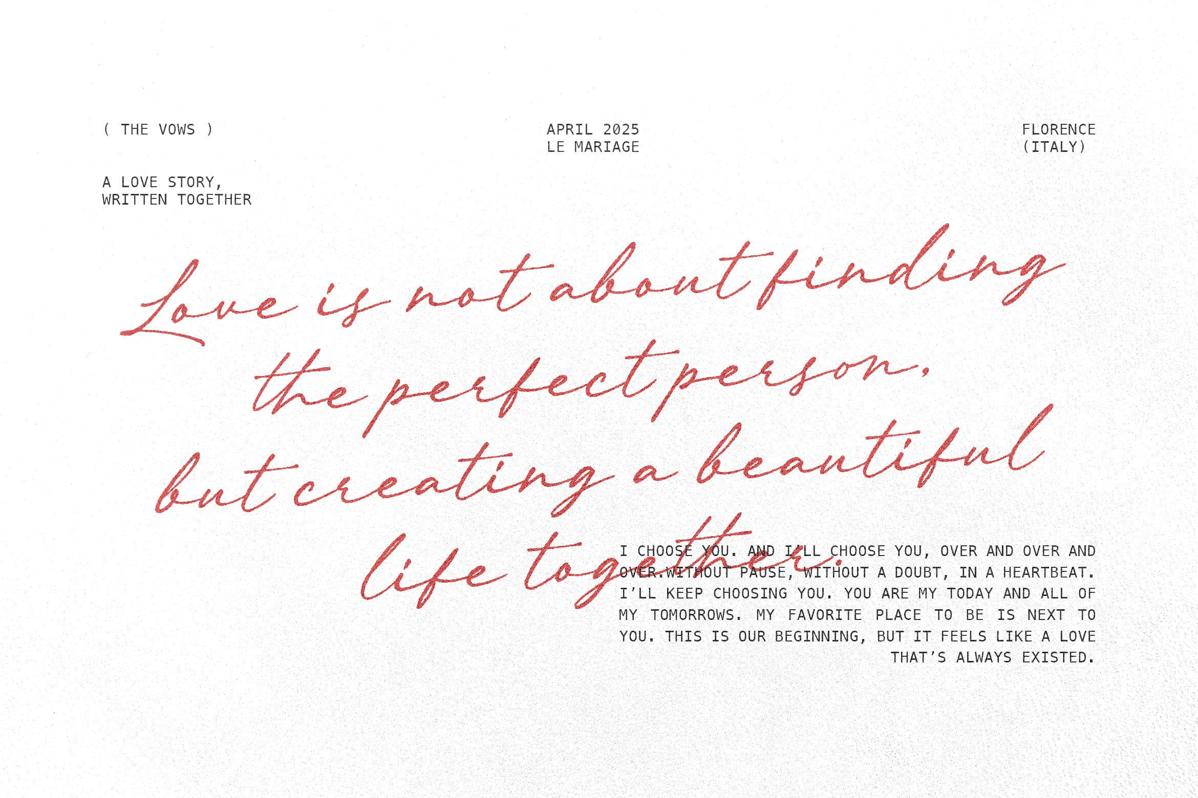 Always Classy script font displayed in wedding vow mockup with romantic calligraphy text
