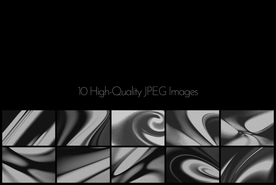 10 black white grayscale abstract fabric texture photos with smooth flowing curves