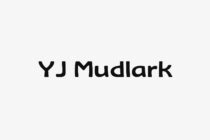YJ Mudlark typeface in bold black letters on light background