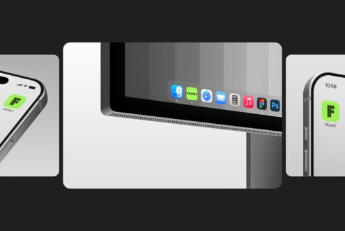 App icon displayed on iPhone, Mac, plus tablet screen mockup