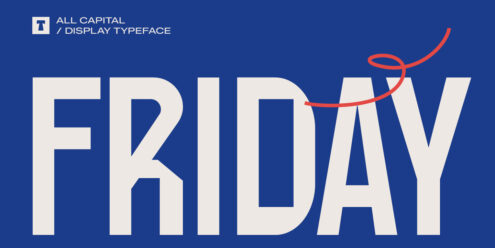 ST Friday font by Type it Easy
