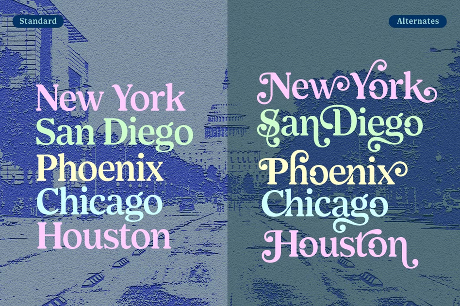 Shelian font by Seniors Studio