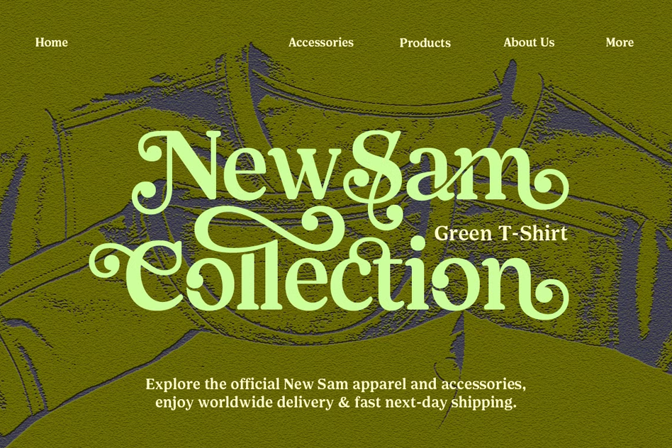 Shelian font by Seniors Studio