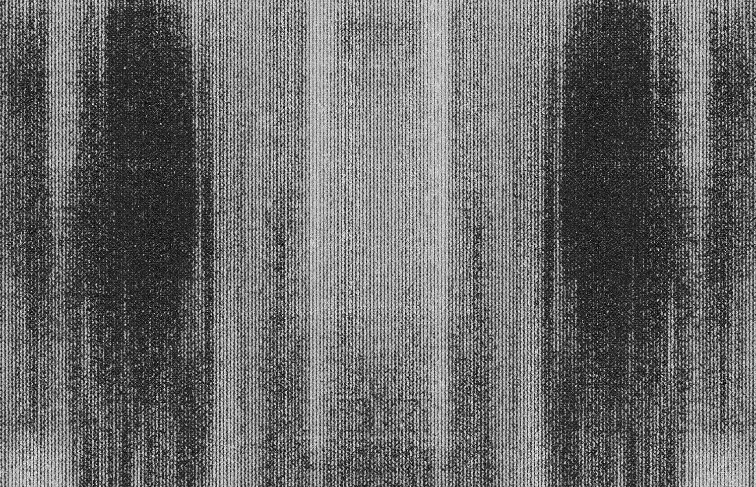 Grainy knit fabric texture with vertical ribbed pattern in charcoal tones