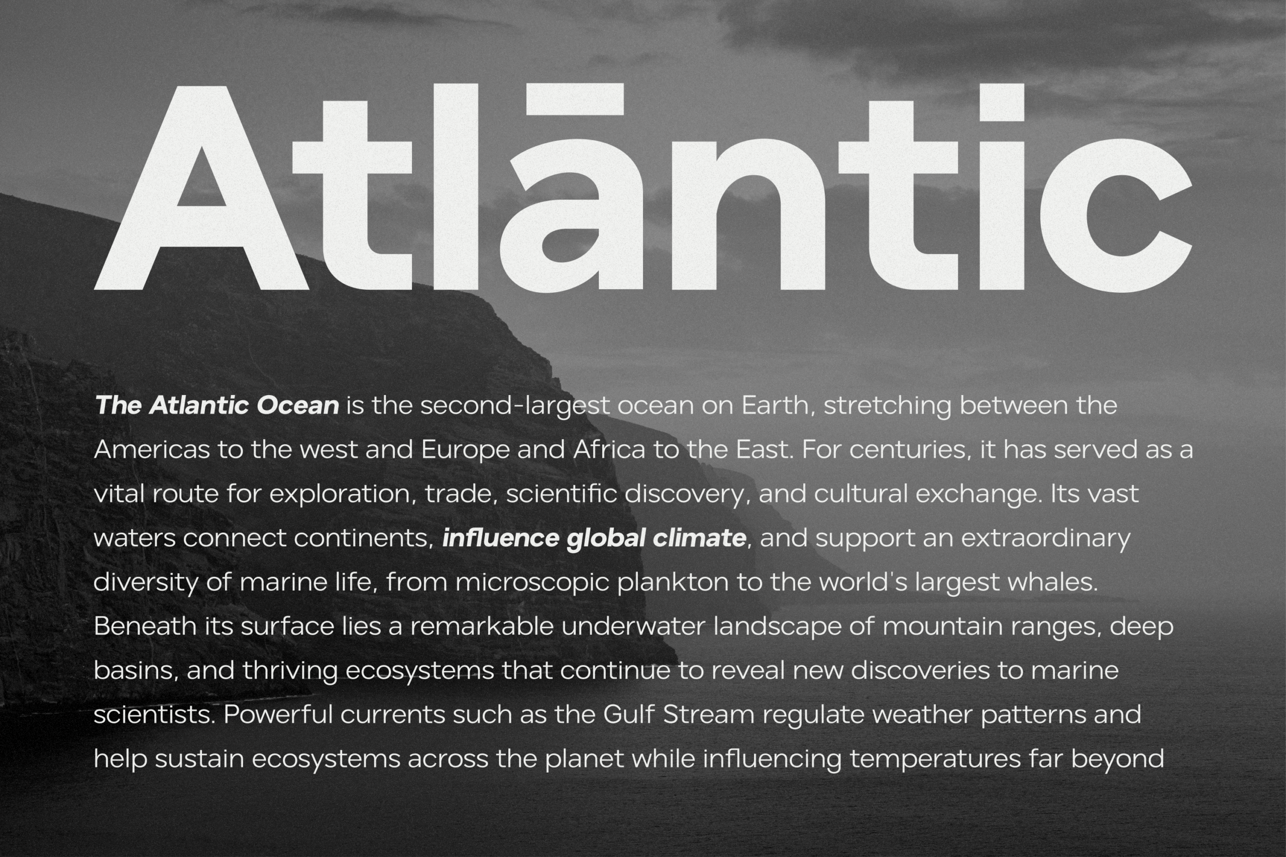 Aventina font by Luminatype Studio