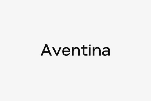 Aventina font by Luminatype Studio