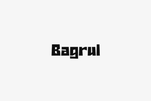 Bagrul font by Pandeka Foundry