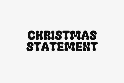 Christmas Statement font by Casloop Studio