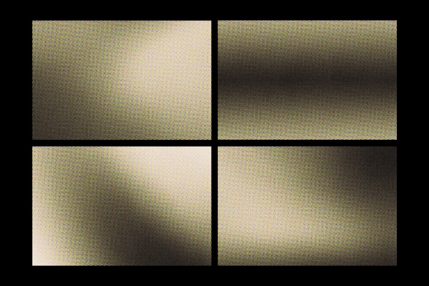 Retro pixel gradient texture pack with four variations shifting from light to dark tones