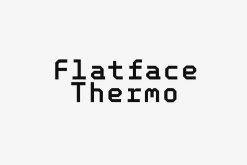 Flatface Thermo font by Flatface Type
