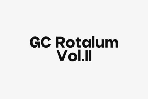 GC Rotalum Vol.II font by Glyphonic