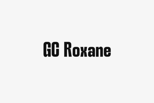 GC Roxane font by Glyphonic