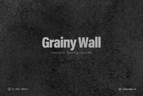 Dark grainy wall texture pack with 14 high-res images for moody design backgrounds