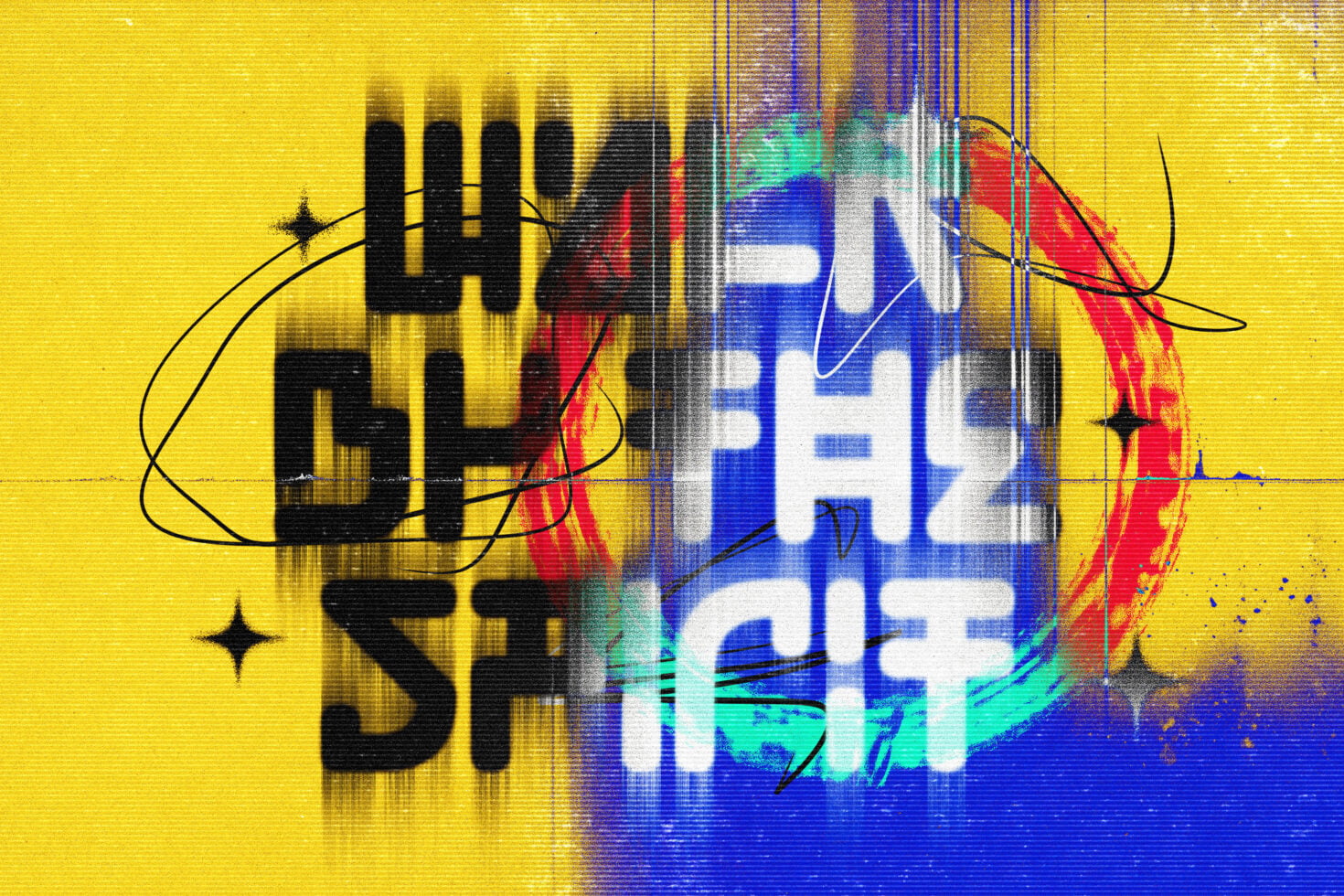 Grunge Distort Effect graphic by Pixelbuddha