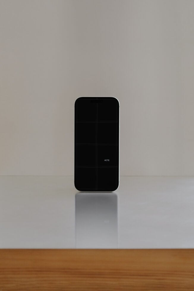 iPhone 17 Pro Reflection Mockup Acte–011 mockup by Acte
