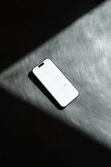 iPhone 17 Pro Steel Mockup Acte–014 mockup by Acte
