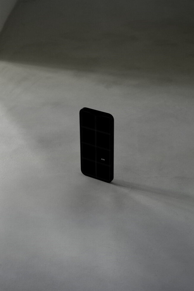 iPhone Concrete Mockup Acte–007 mockup by Acte