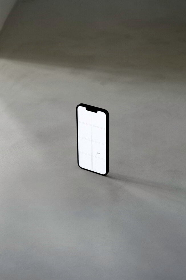 iPhone Concrete Mockup Acte–007 mockup by Acte