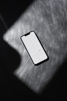 iPhone Steel Mockup Acte–001 mockup by Acte