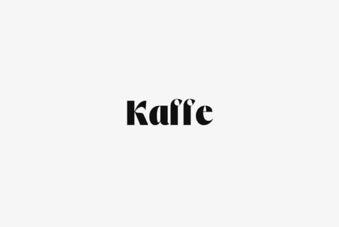 Kaffe font by Jolicia Type Foundry