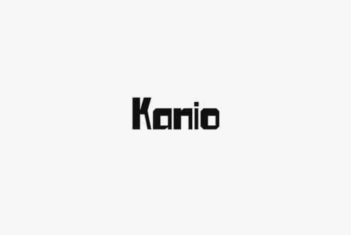 Kanio font by Pandeka Foundry