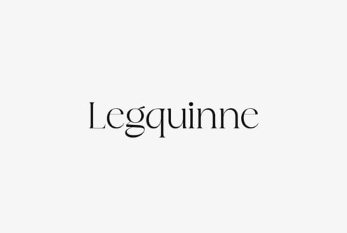 Legquinne font by Jolicia Type Foundry