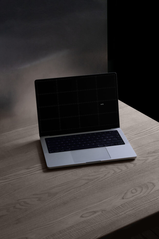 MacBook Pro Mockup Acte–004 mockup by Acte