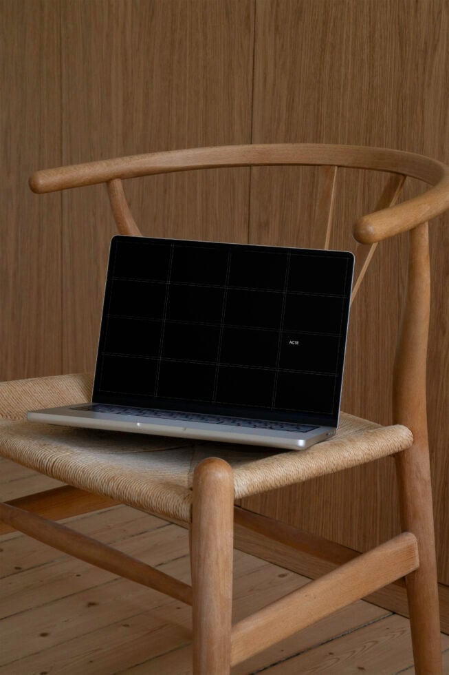 MacBook Pro Mockup Acte–005 mockup by Acte