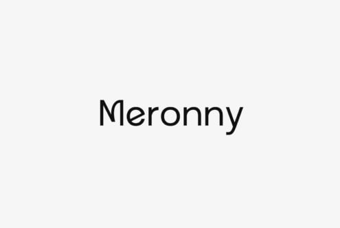 Meronny font by Say Studio