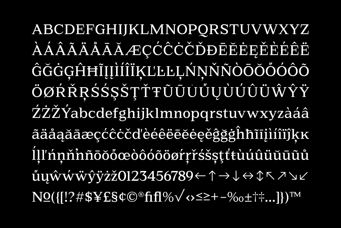 Murnion font by Luminatype Studio